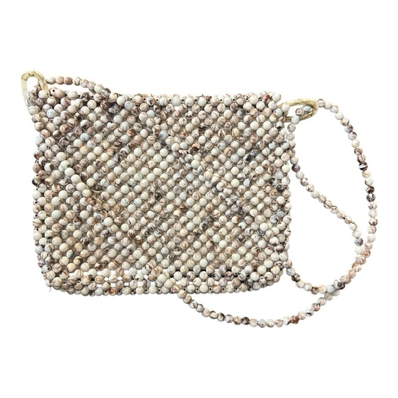 Rachel Ashwell Stone Beaded Shoulder Bag ⛱️ - Picture 2 of 6